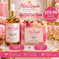 👑💗 MissRoyale Royal Self-Care Bundle – Nourishing Hair Oil (2 oz) + Handmade Soap 💗